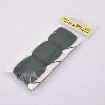 Акрилові нитки, №12144, Зелені темні (MUL-058856)