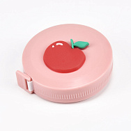 Сантиметрова стрічка двостороння (см/дюйм), Рожева (SEW-061000)