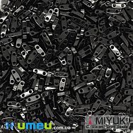 Бісер японський Miyuki QUARTER TILA №401, 5х1,2 мм, Чорний (BIS-046088)