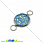 /p36778-konnektor-iz-nerzh-stali-imitaciya-druzi-smola-goluboy-18x10-mm/