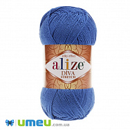 Пряжа Alize Diva Stretch 100 г, 400 м, Синя 132 (YAR-038363)