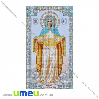 Схема для виш. бісером VDV, Ікона Покрова Т-509, 31х18 см (SXM-029405)