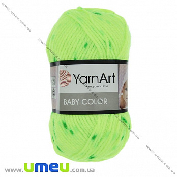 Пряжа YarnArt Baby Color 50 г, 150 м, Салатовая 274 (YAR-025285)