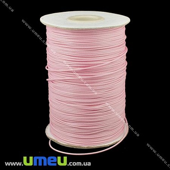 Полиэстеровый шнур, 1,0 мм, Розовый (LEN-005051)