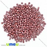 Бісер китайський великий, 6/0, Бордовий перламутровий, 4 мм (BIS-033700)