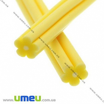 Паличка FIMO Квітка жовтий, 50 мм (DIF-003564)