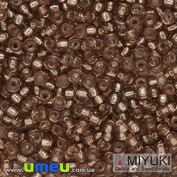 Бісер японський Miyuki круглий RR 11/0 №1431, Коричневий (BIS-036652)