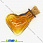 /p6683-steklyannaya-banochka-serdce-korichnevaya-24x20-mm/