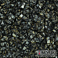 Бісер японський Miyuki HALF TILA №4511, 5х2,3 мм, Чорний Пікассо (BIS-053252)