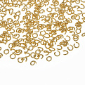 Колечки из нерж. стали, 3 мм, 0,6 мм, Покрытие 18 kt (STL-059079)