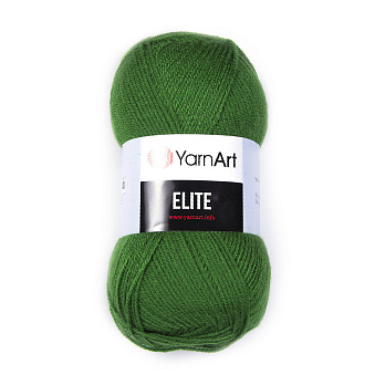 Пряжа YarnArt Elite 100 г, 300 м, Зелена 248 (YAR-056280)