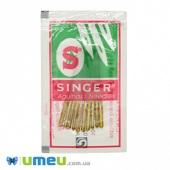 Голки SINGER універсальні №130/21 для побутових швейних машин, 10 шт (SEW-043747)