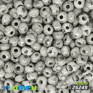 Бісер чеський 4/0, №26249, Сіра акварель, мольфар (BIS-034262)