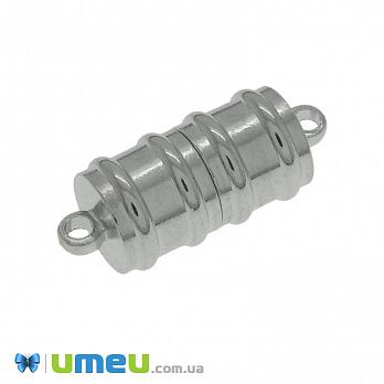 Замок магнітний, 20х8 мм, Темне срібло (ZAM-039615)