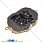 /p37052-konnektor-iz-naturalnogo-kamnya-druza-agata-v-metalle-cherniy-49x33-mm/