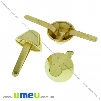 Ніжка для сумок, 15х8 мм, Золото (BAG-033148)