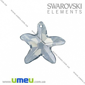 [Архів] Підвіска Swarovski 6721 Blue Shade, 17х16 мм, Морська зірка (POD-005629)