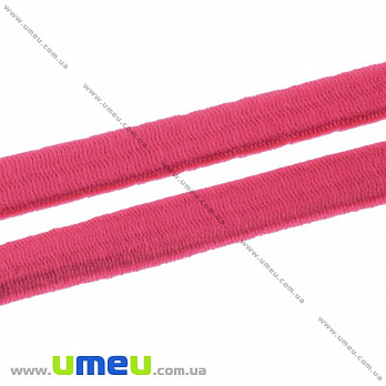 Резинка плоска 10 мм, Малинова (LEN-028593)
