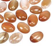 Кабошон нат. камінь Агат червоний, Овал, 18х13 мм (KAB-012625)