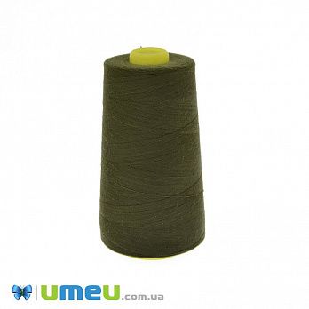 Нитка поліестерова KIWI №40/2 col.423, Хакі, 3600 м (MUL-046456)