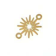 Конектор з нерж. сталі Зірка, 20,5х15 мм, Золото (STL-061400)