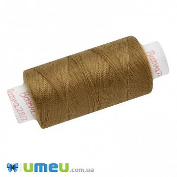 Нить армированная Барва, 28/2, №7033 Коричневая, 200 м (MUL-048719)