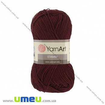 Пряжа YarnArt Etamin 30 г, 180 м, Бордова 435 (YAR-025078)