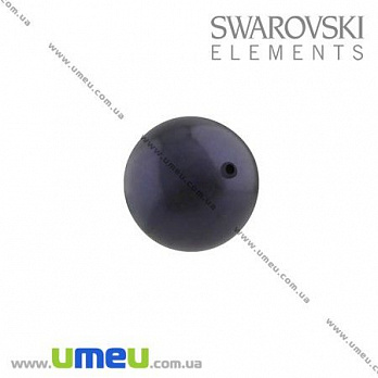 [Архів] Намистина Swarovski 5810 Dark Purple, 4 мм, Перламутрова (BUS-005688)