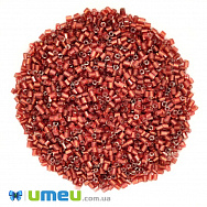 Бісер китайський рубка, 2,2 мм, Червоний блискучий (BIS-037758)