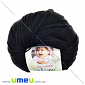 Пряжа Alize Baby Wool 50 г, 175 м, Чорна 60 (YAR-023237)