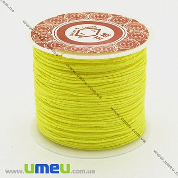 Нейлоновый шнур, 1 мм, Желтый(LEN-003384)