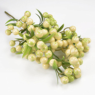 Гілка з ягідками, 35 см, Кремова (DIF-056924)