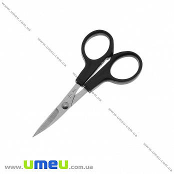 Ножиці вигнуті, 10 cм, Чорні (INS-031831)