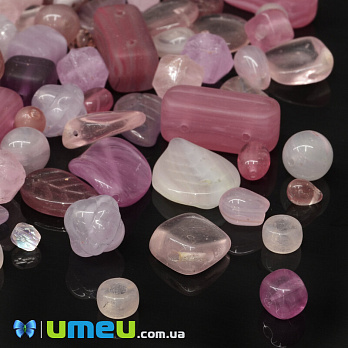 Намистини чеське скло Preciosa 92-Mix-Pink (BUS-042220)
