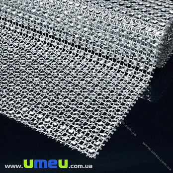 Шина декоративна, 25 см, Срібляста (LEN-020925)