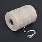 Шнур для макраме хлопковый, 2-3 мм, Айвори (LEN-062993)