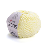 Пряжа YarnArt Jeans 50 г, 160 м, Жовта 67 (YAR-025299)
