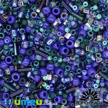 Бісер японський TOHO MIX-3224, Синій (BIS-039387)