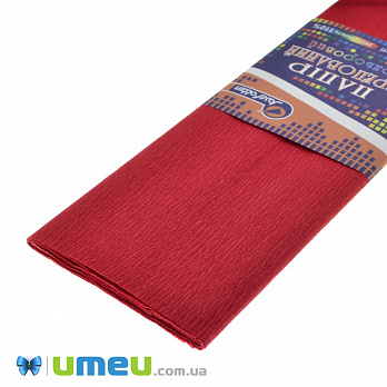 Гофрированная бумага Китай растяжимость 110%, Красная, 0,5х2 м (DIF-038162)