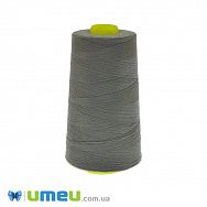 Нитка поліестерова KIWI №40/2 col.336, Сіра, 3600 м (MUL-046441)