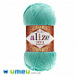 Пряжа Alize Diva Stretch 100 г, 400 м, Бірюзова 376 (YAR-038354)