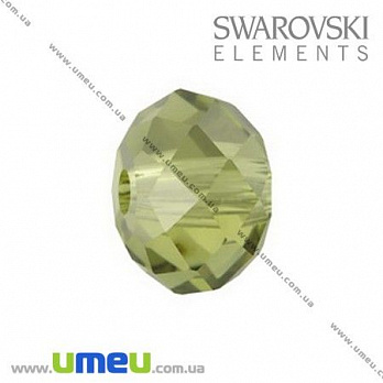 [Архів] Намистина Swarovski 5040 Khaki, 8х6 мм, Рондель (BUS-003264)