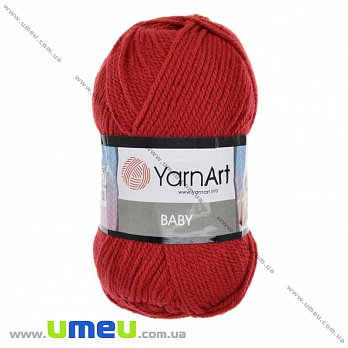 Пряжа YarnArt Baby 50 г, 150 м, Червона 156 (YAR-025265)