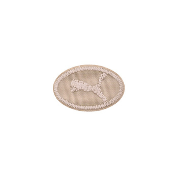 Термоаплікація Puma, 3х2 см, Бежева (APL-053393)