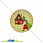 /p17712-kaboshon-stekl-s-printom-novogodniy-14-mm-krugliy/