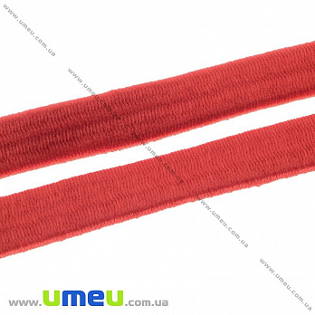 Резинка плоска 10 мм, Червона (LEN-028590)