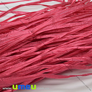 Рафія 5 мм, Малинова глянцева (KNT-037308)