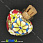 /p6778-steklyannaya-banochka-s-polimernoy-glinoy-serdce-zheltaya-24x22-mm/