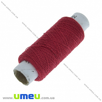 Нить полиэстеровая EVRO №40, Красная темная, 200 м (MUL-033849)