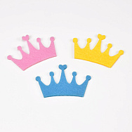 Декоративний виріб із фетру Корона, 5,5х3,5 см, Мікс (FLT-056968)